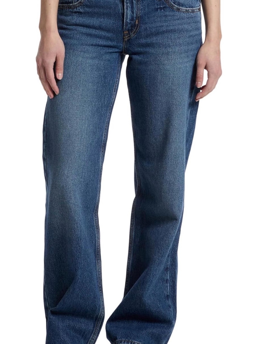Levi’s SuperLow Loose Jeans Blended Beauty Wide Leg Sz 26
